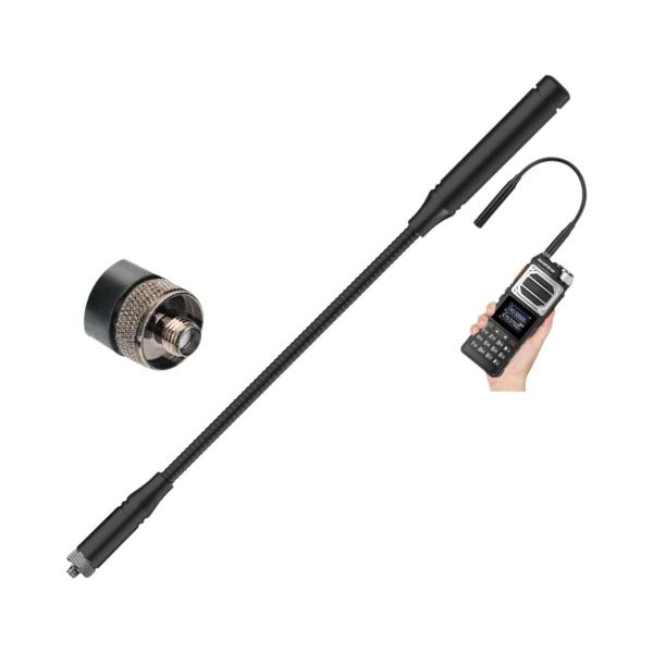 Imagem de Antena Tática Dobrável VHF/UHF SMA-Fêmea para Baofeng UV-13PRO/UV-5R/Quansheng