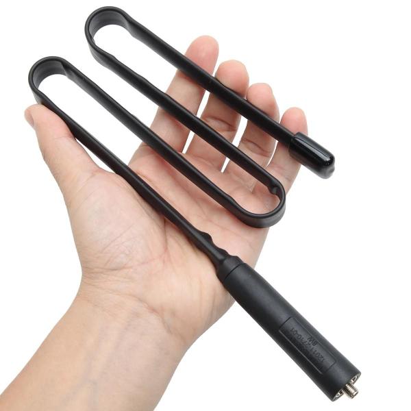 Antena Tática Dobrável VHF/UHF SMA-Fêmea para Baofeng UV-13PRO/UV-5R/Quansheng Imagem de Antena Tática Dobrável VHF/UHF SMA-Fêmea para Baofeng UV-13PRO/UV-5R/Quansheng