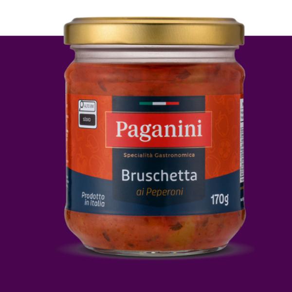 Imagem de Antepasto Bruschetta Peperoni PAGANINI 170g