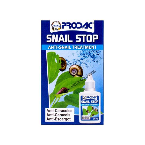 Imagem de Anti Caracóis Prodac Snail Stop Elimina Caracol Aquário