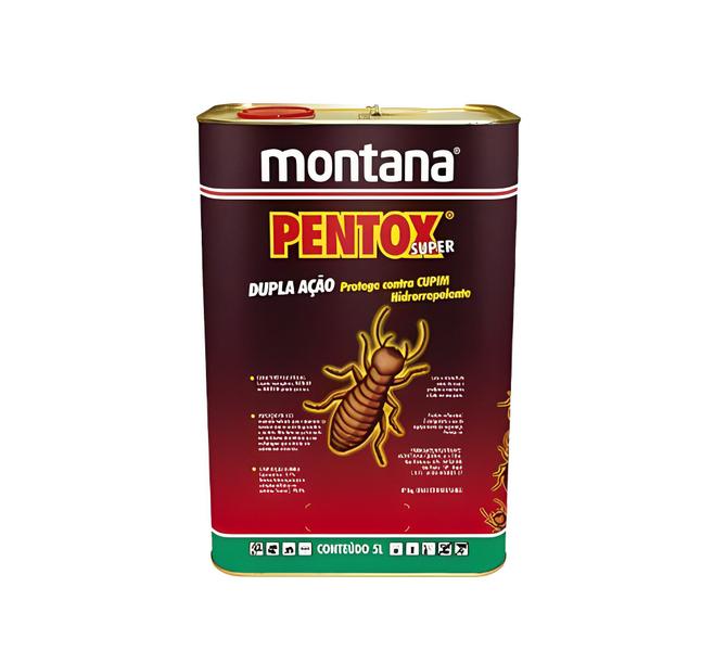 Imagem de Anti Cupim Liquido Pentox Montana 5L Incolor + Máscara