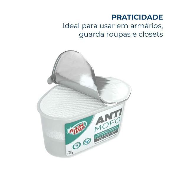 Imagem de Anti Mofo Desumidificador Armário Guarda Roupa Closet 180G