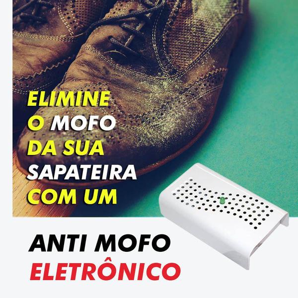 Imagem de Anti Mofo Eletrônico Desumidificador 110V - Branco  3u. Repel Mofo Anti-Ácaro e Fungos