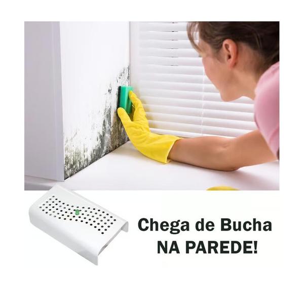 Imagem de Anti Mofo Eletrônico Guarda Roupa Armário 110v Branco Fungos Elétrico bolor bactérias umidade eliminar mau cheiro roupas