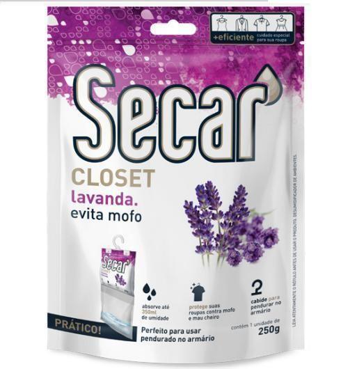 Imagem de Anti Mofo Secar Closet 4X250G - Lavanda