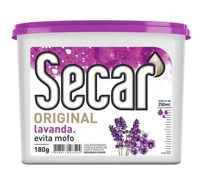 Imagem de Anti Mofo Secar Original 24X180G - Lavanda