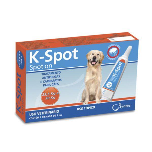 Imagem de Anti pulga e carrapato - K-spot 8ml - Syntec