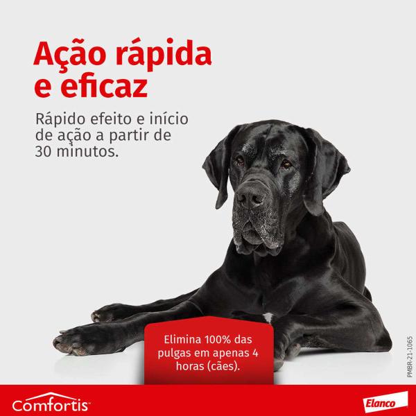 Imagem de Anti Pulgas Comfortis 140mg para Cães/Gatos com 3 Comp