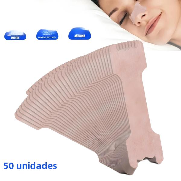 Imagem de Anti Ronco Remendos Nasais 50pcs Ventilação Tiras Nasais Parar De Roncar Respiração Ajuda Melhor