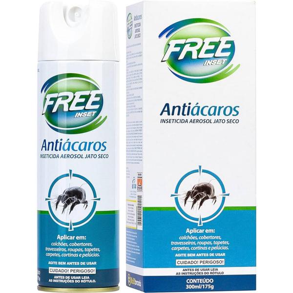 Imagem de Antiácaros Aerosol Jato Seco Free Inset 300ml