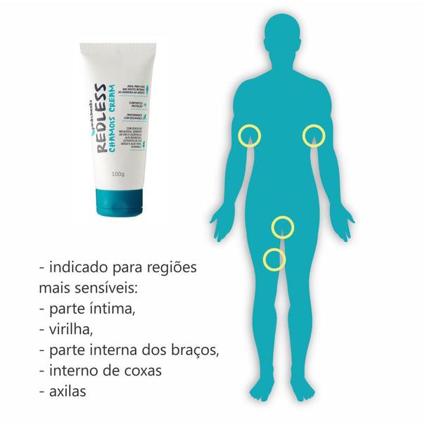 Imagem de Antiassaduras Redless Chamois Cream - Pink Cheeks