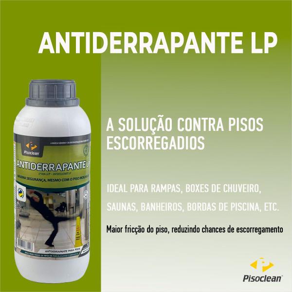 Imagem de Antiderrapante Lp 1l Pisoclean Para Piso Escorregadio Kit 2