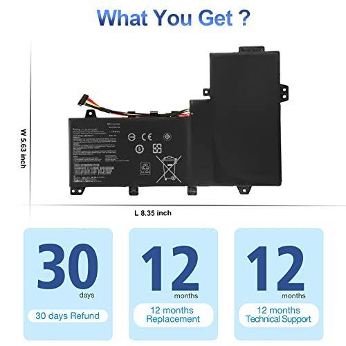 Imagem de AntiEE C41N1533 Laptop Substituição da bateria para Asus Q524U Q534U Q524UQ Q524UQ Q534UX Q534UXK Q504UQ Q504UX ZenBook Flip UX560UQ UX560UX UX560UXK UX560UQK 4ICP3/63/120