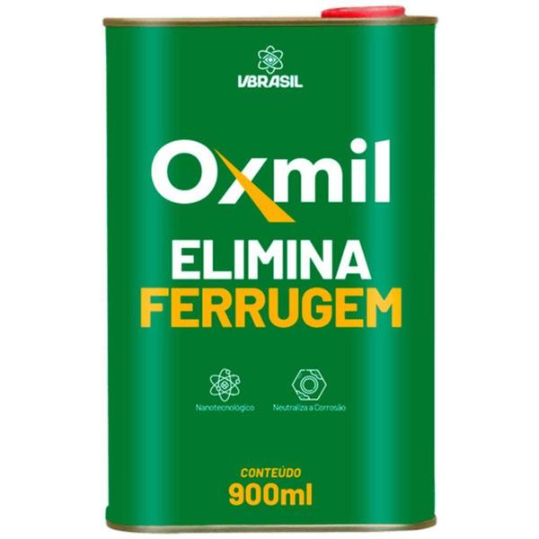 Imagem de Antiferrugem Anticorrosivo Eliminador de Ferrugem Oxmil Oficial Vbrasil