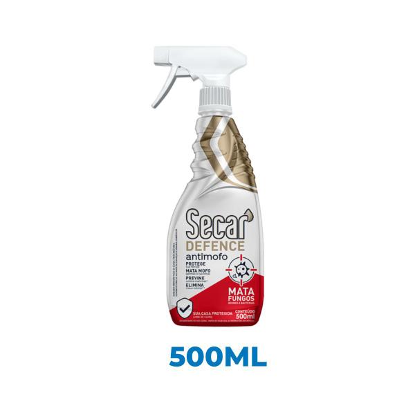 Imagem de Antimofo Secar Defence Gatilho Spray Liquido 500ml Armários Gavetas Multiuso