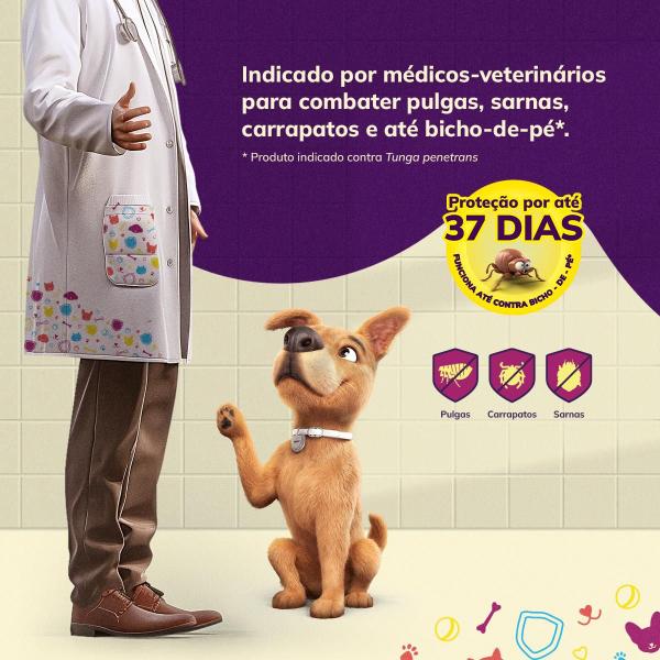 Imagem de Antiparasitário msd defenza 100 mg para cães de 4,5 a 10 kg