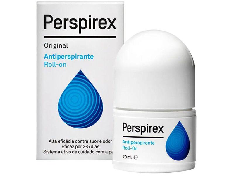 Antiperspirante Roll-On Perspirex - Tratamento para Transpiração e Odores 20ml Imagem de Antiperspirante Roll-On Perspirex - Tratamento para Transpiração e Odores 20ml