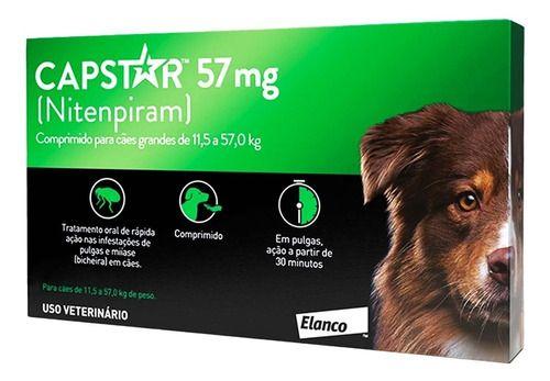 Imagem de Antipulgas Capstar 11,4mg Cães Até 11,4kg C/1 Comprimido