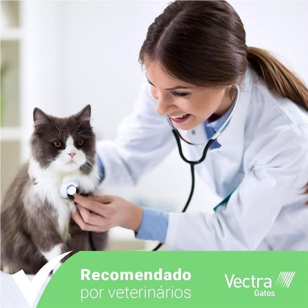 Imagem de Antipulgas Ceva Vectra para Gatos até 10 Kg - 3 Pipetas (Leve 3 Pague 2)