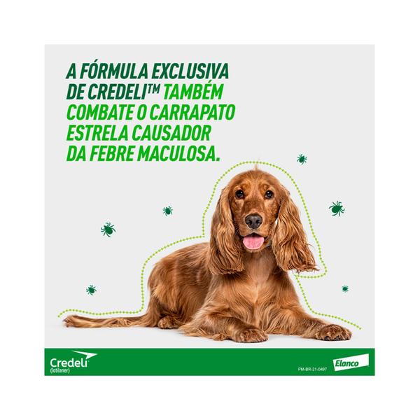 Imagem de Antipulgas Credeli Elanco para Cães 1,3 a 2,5kg com 3 comprimidos (040785)