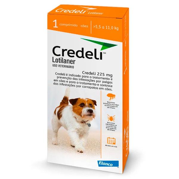 Imagem de Antipulgas Credeli Elanco para Cães 5,5 a 11kg - 1 Compr.