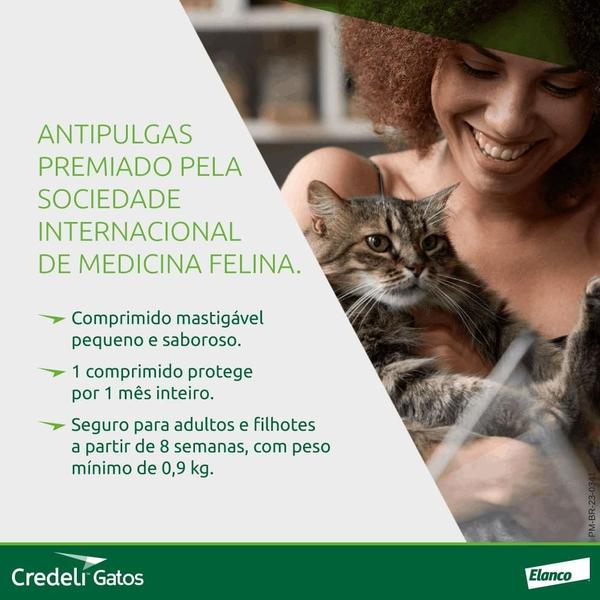 Imagem de Antipulgas Credeli Para Gatos 2,1 a 8,0kg - 48mg