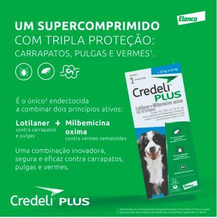 Imagem de Antipulgas Credeli Plus para Cães de 22kg a 45kg