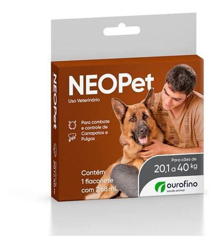 Imagem de Antipulgas E Carrapatos Neopet 2,68ml Cães 20 A 40kg