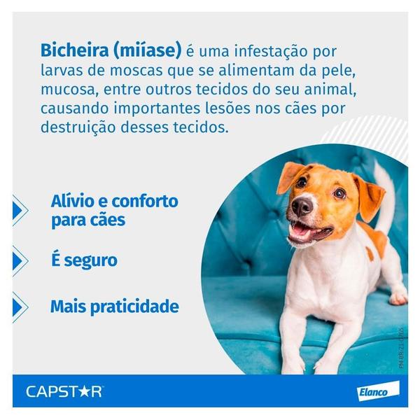 Imagem de Antipulgas Elanco Capstar 57 mg para Cães acima de 11,4 Kg - 6 Comprimidos