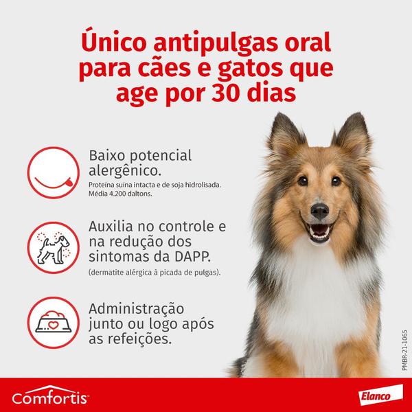 Imagem de Antipulgas Elanco Comfortis 810mg Caes 3 Comprimidos