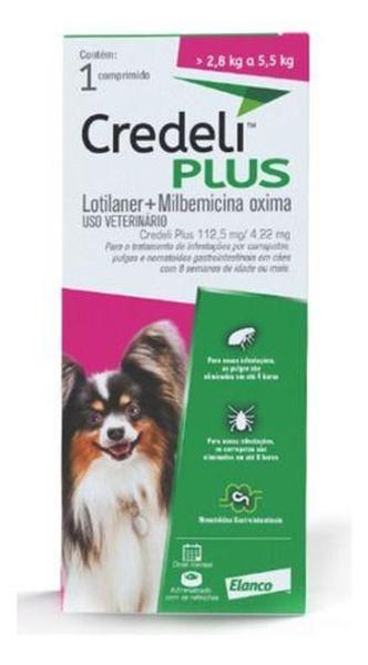 Imagem de Antipulgas Elanco Credeli Plus Para Cães De 2,8 A 5,5 Kg