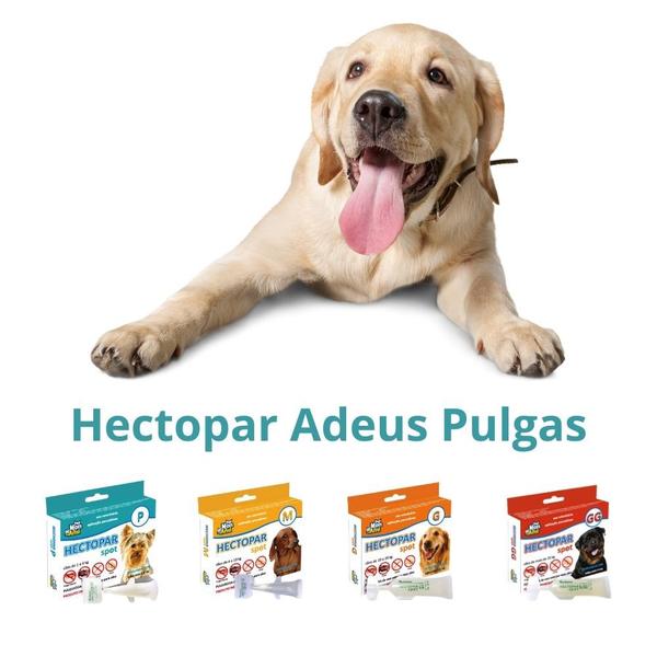 Imagem de Antipulgas hectopar g para cães de 10 a 25 kg