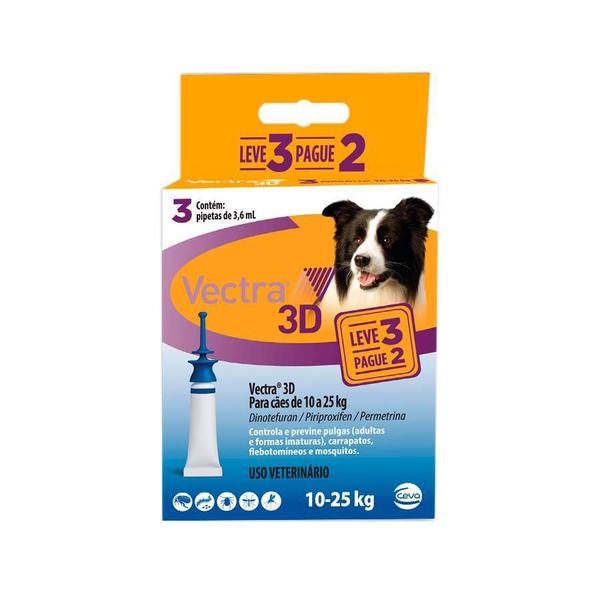 Imagem de Antipulgas Vectra 3D Promo para Cães 10 a 25kg