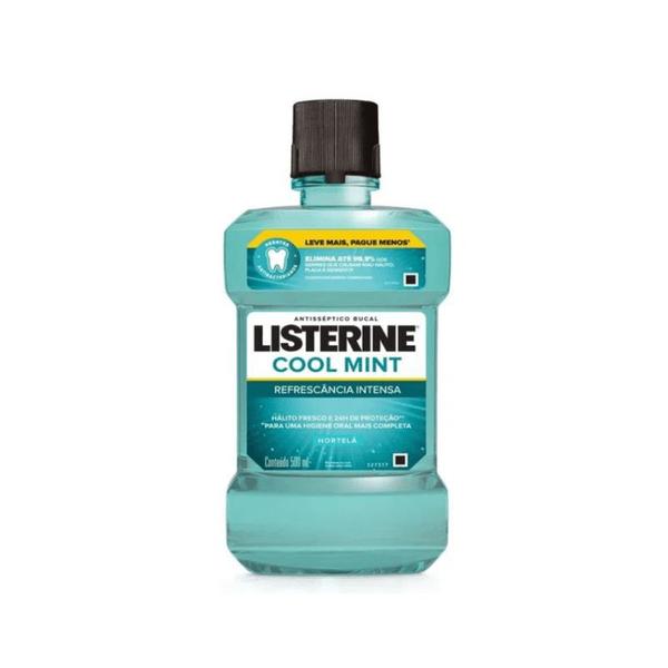 Imagem de Antiséptico Bucal Listerine Cool Mint Leve 500 Pague 350ml