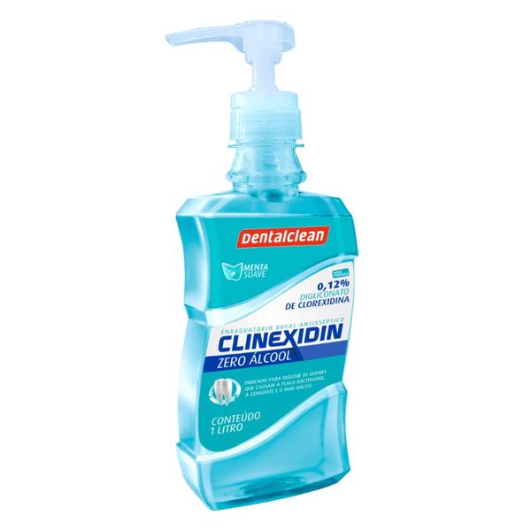 Imagem de Antisséptico Bucal Clinexidin Zero DentalClean 1L Gengivite