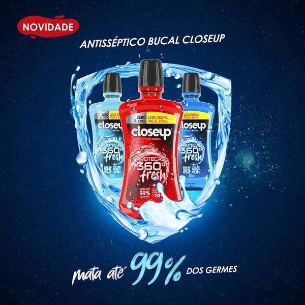 Imagem de Antisséptico Bucal Close Up Ice com Álcool 500ml