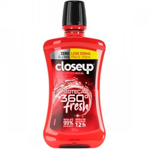 Imagem de Antisséptico Bucal Close Up Red Hot Sem Álcool 500ml