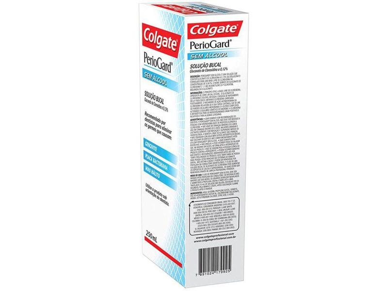 Imagem de Antisséptico Bucal Colgate Sem Álcool PerioGard - 250ml