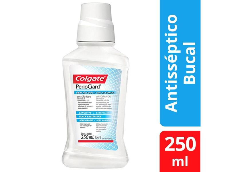 Imagem de Antisséptico Bucal Colgate Sem Álcool PerioGard - 250ml