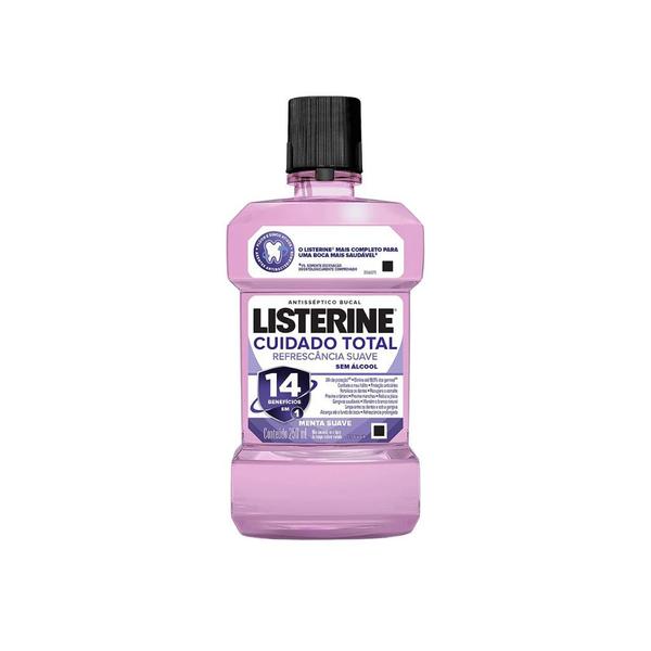 Imagem de Antisseptico Bucal Listerine 250ml Cuidado Total Zero