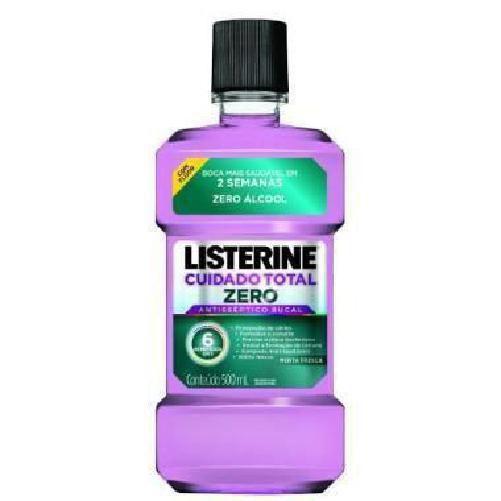 Antisséptico Bucal Listerine Cuidado Total Zero 500Ml - Johnson E Johnson Brasil Imagem de Antisséptico Bucal Listerine Cuidado Total Zero 500Ml