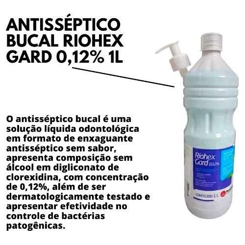 Imagem de Antisséptico Bucal Riohex Gard 0,12% - RIOQUIMICA.