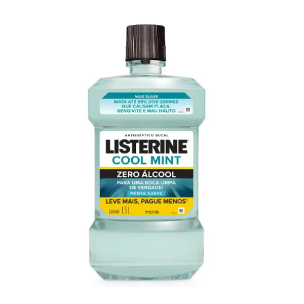 Imagem de Antisséptico listerine cool mint zero álcool 1,5l