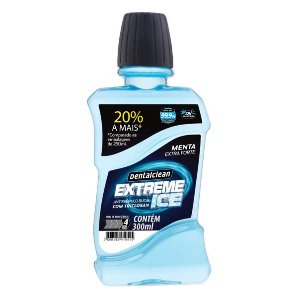 Imagem de Antisséptico Zero Álcool DentalClean Extreme Ice 300ml 