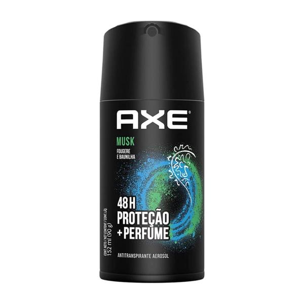 Imagem de Antitranspirante Aerosol Axe Musk 48h 152ml