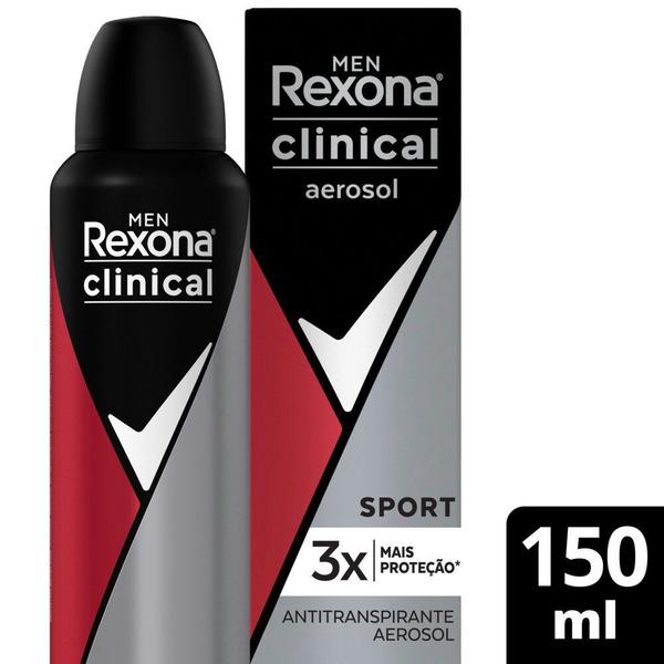 Imagem de Antitranspirante Aerosol Rexona Sport 150ml