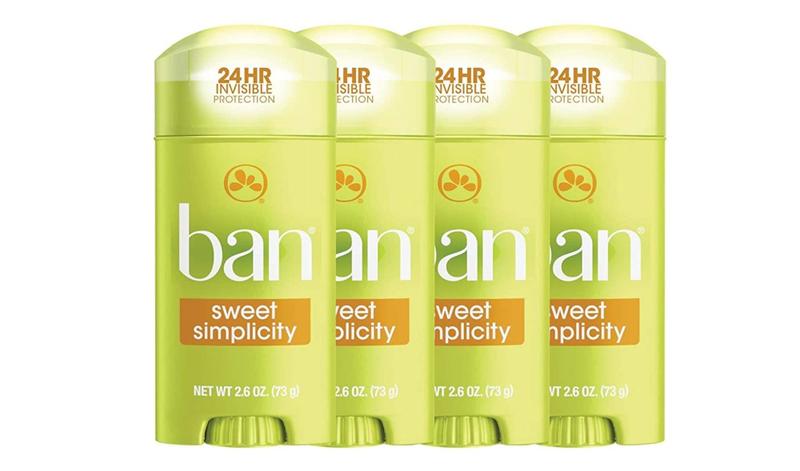 Imagem de Antitranspirante Ban Sweet Simplicity 24 horas 75 ml (pacote com 4)