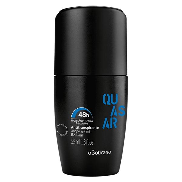 Antitranspirante Desodorante Roll-On Quasar, 55ml Imagem de Antitranspirante Desodorante Roll-On Quasar, 55ml