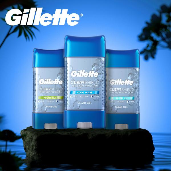 Imagem de Antitranspirante e desodorante Gillette Clear Gel Cool Wave 15mL