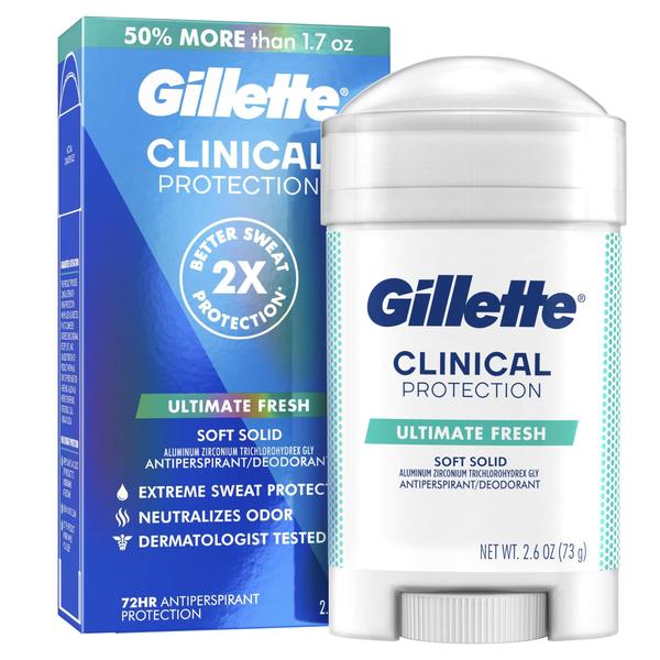 Imagem de Antitranspirante e desodorante Gillette Clinical Ultimate Fresh 75mL